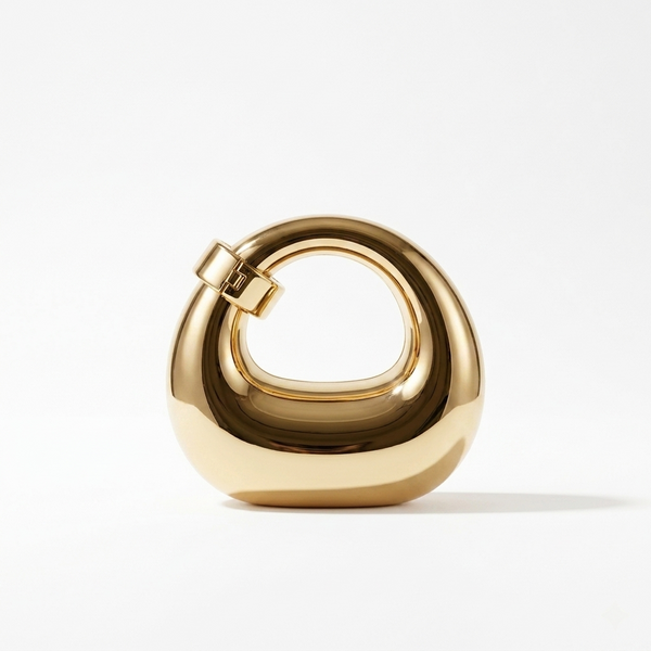 Gold Arc Evening Clutch