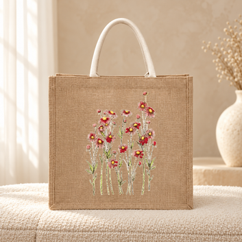 Chic Linen Tote Bag for Women | Machine Washable Handbag | Quill in cozy cream setting