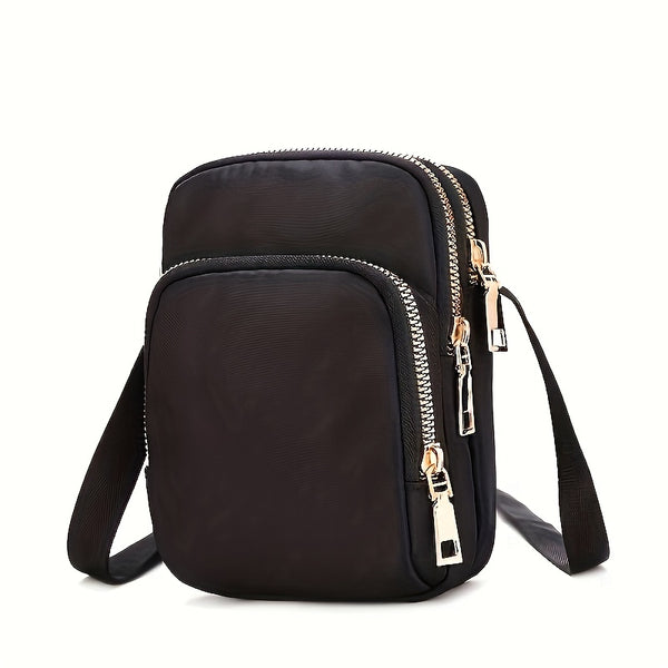 Casual Black Fanny Pack