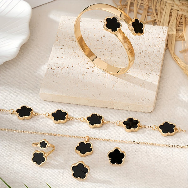 Alloy Jewelry Set Trendy