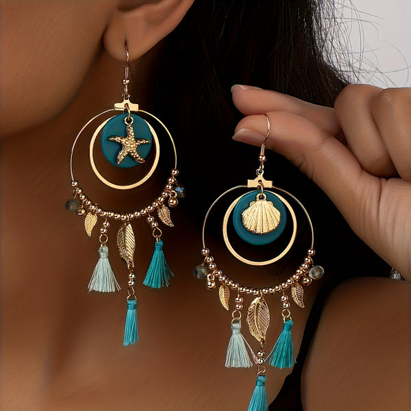 Asymmetric Dangle Earrings