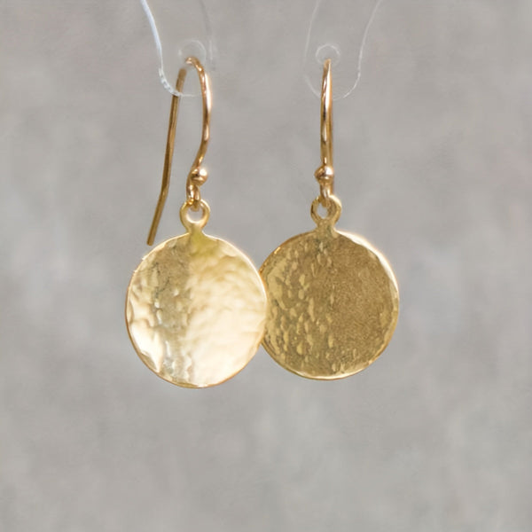 Concave And Convex Small Round Earrings