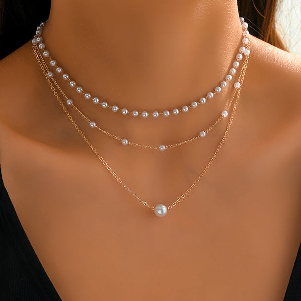 3-layer Chain Necklace