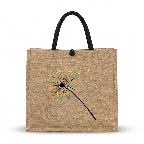 Elegant linen Tote