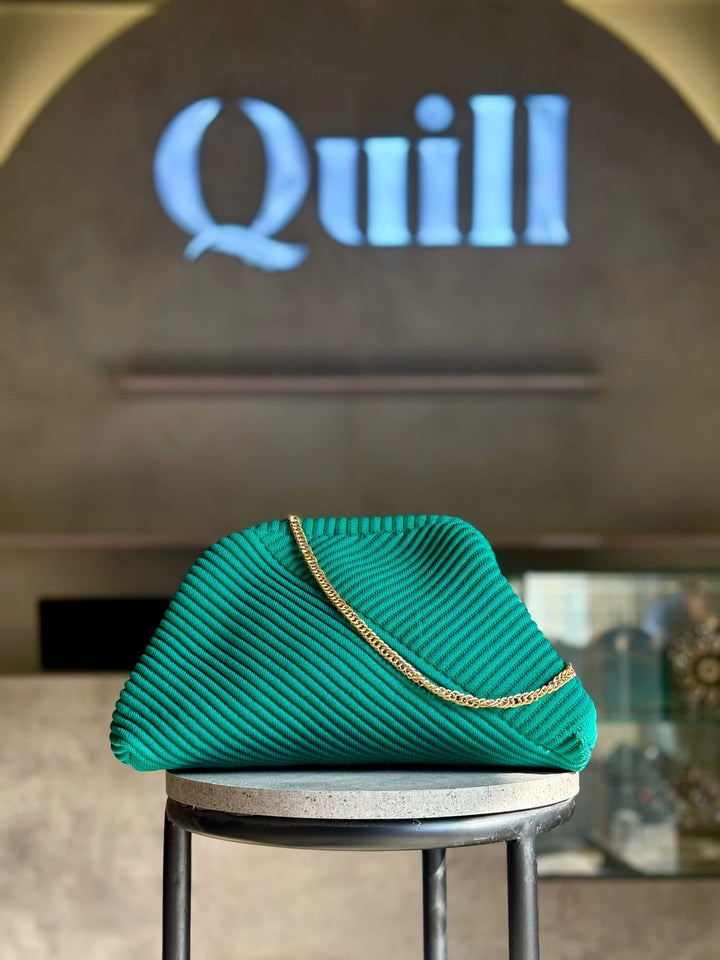 Thickened Knitted Shoulder Bag - Quill