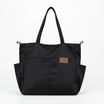 Canvas Shoulder Bag - Quill