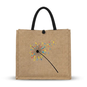 Elegant Linen Tote Bag for Women | Machine Washable Handbag | Quill