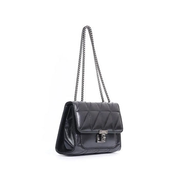 Luxe Quilted Handbag for Women | Chain Strap Shoulder Bag | Quill