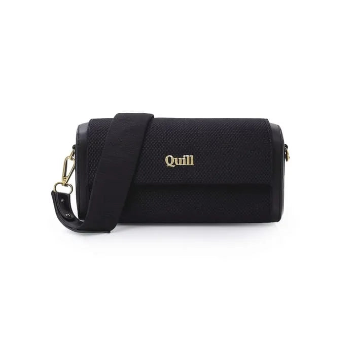 Mini Metallic Chain Crossbody Bag for Women Black original product photo