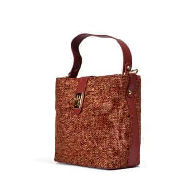 Natural Jute Shoulder Bag for Women — Eco-Friendly Handbag - Quill