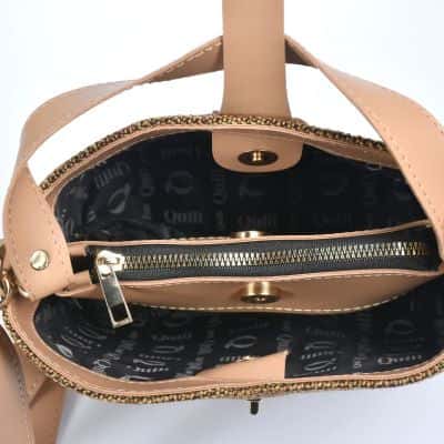 Natural Jute Shoulder Bag for Women — Eco-Friendly Handbag - Quill