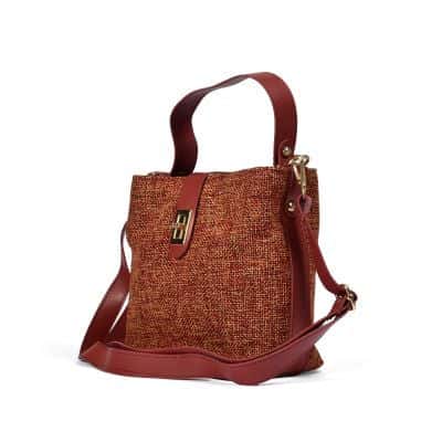 Natural Jute Shoulder Bag for Women — Eco-Friendly Handbag - Quill