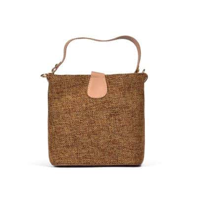Natural Jute Shoulder Bag for Women — Eco-Friendly Handbag - Quill