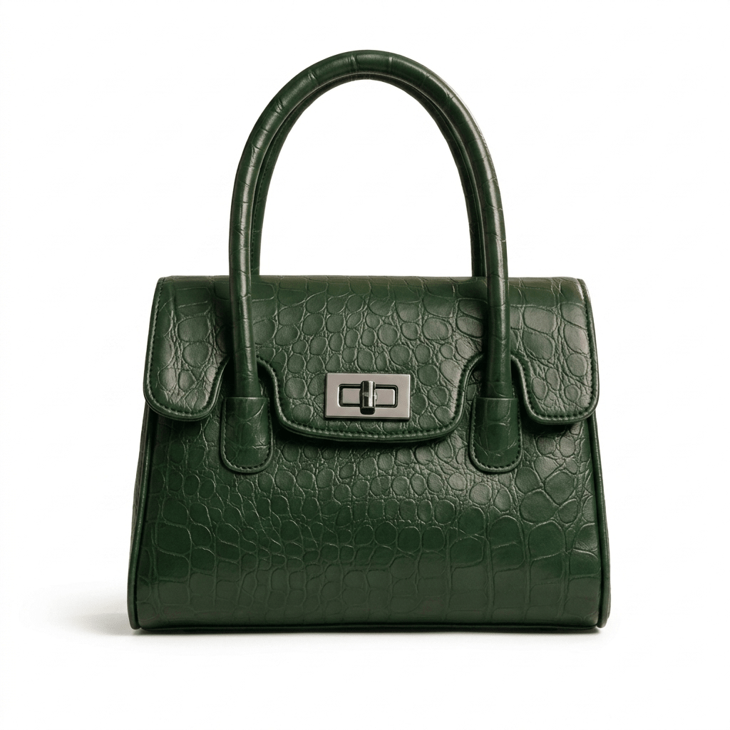 Portable Fashionable Crossbody Bag for Women | Structured Handbag | Quill Green original product photo