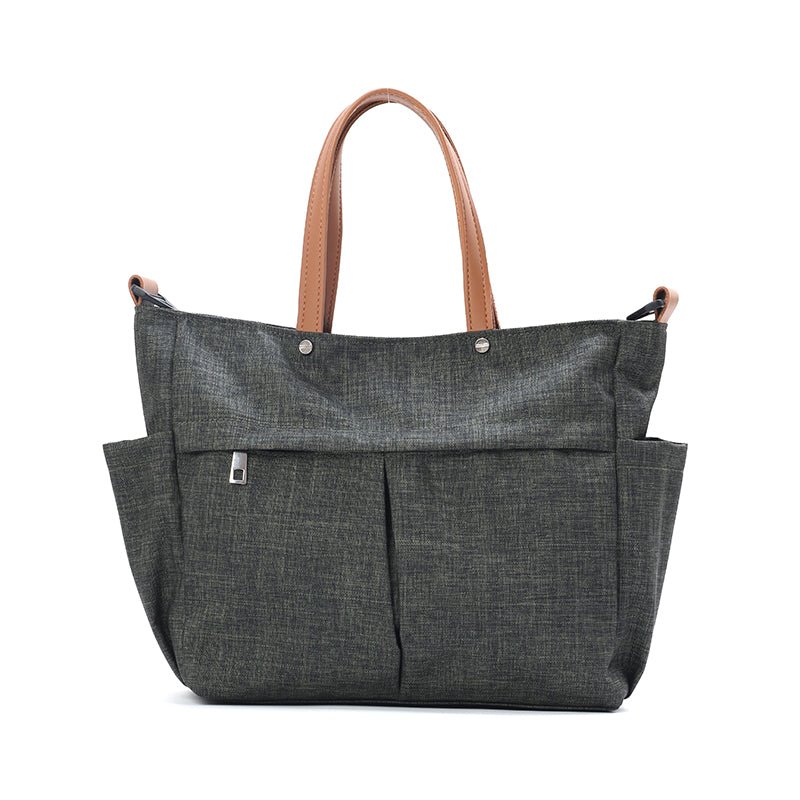 Premium Nylon Tote Bag for Women — Lightweight Everyday Handbag - Quill