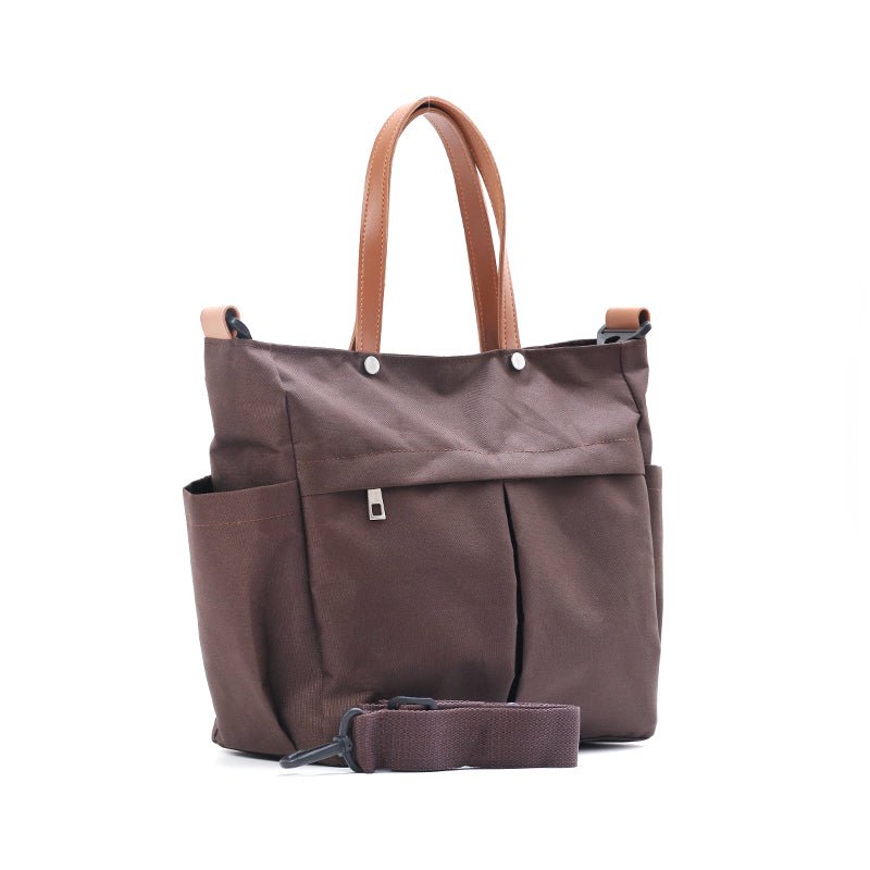 Premium Nylon Tote Bag for Women — Lightweight Everyday Handbag - Quill
