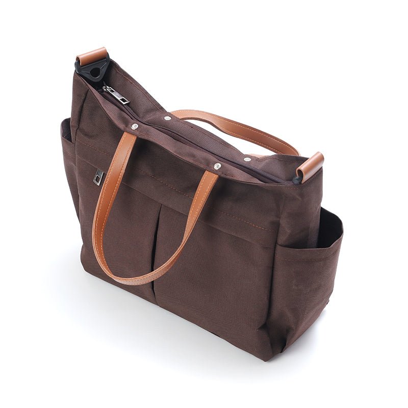 Premium Nylon Tote Bag for Women — Lightweight Everyday Handbag - Quill
