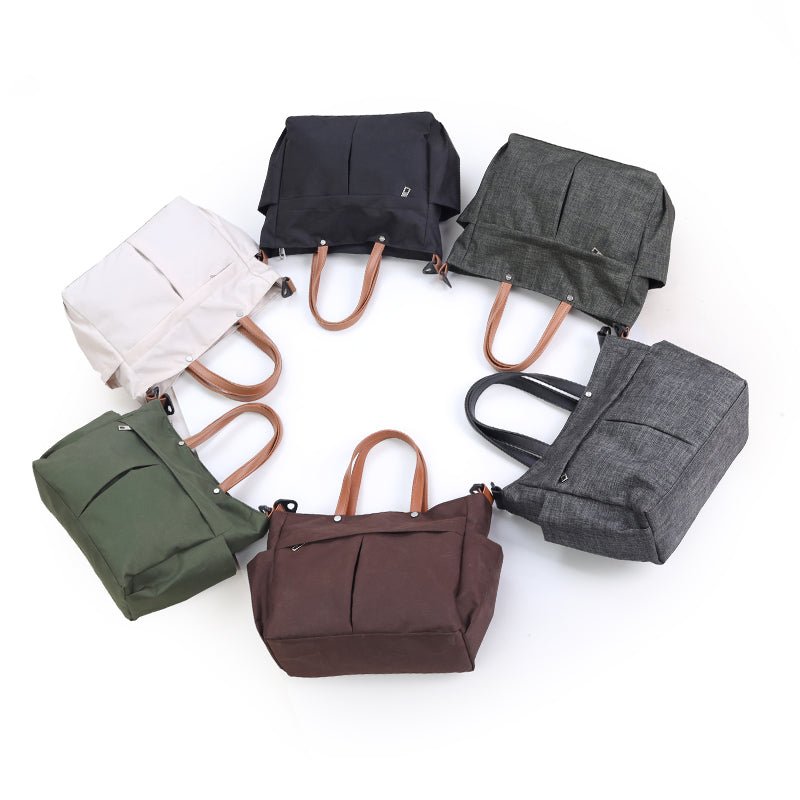 Premium Nylon Tote Bag for Women — Lightweight Everyday Handbag - Quill