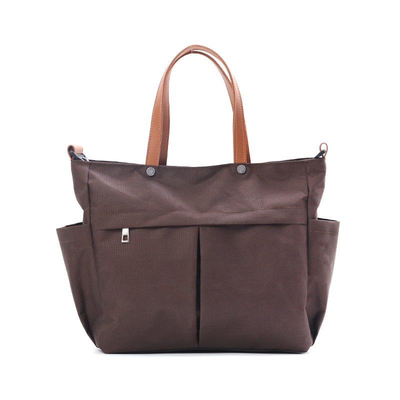 Premium Nylon Tote Bag for Women — Lightweight Everyday Handbag - Quill