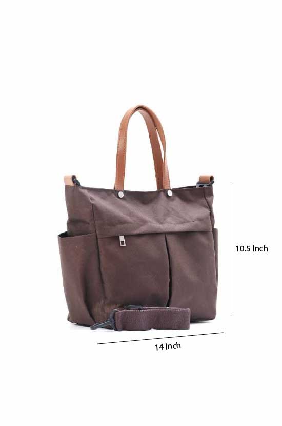 Premium Nylon Tote Bag for Women — Lightweight Everyday Handbag - Quill
