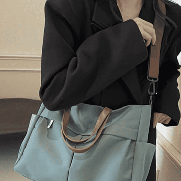 Nylon Tote bag - Quill