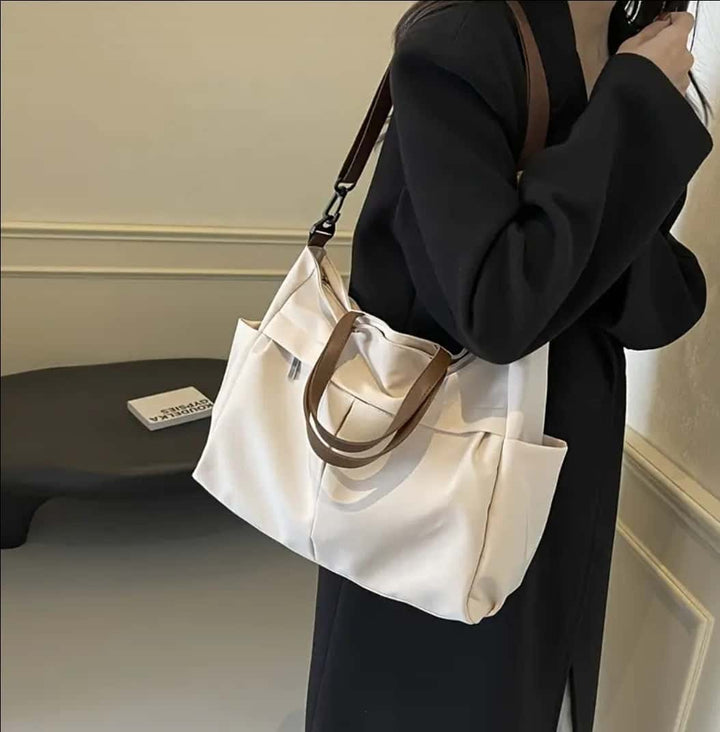 Nylon Tote bag - Quill
