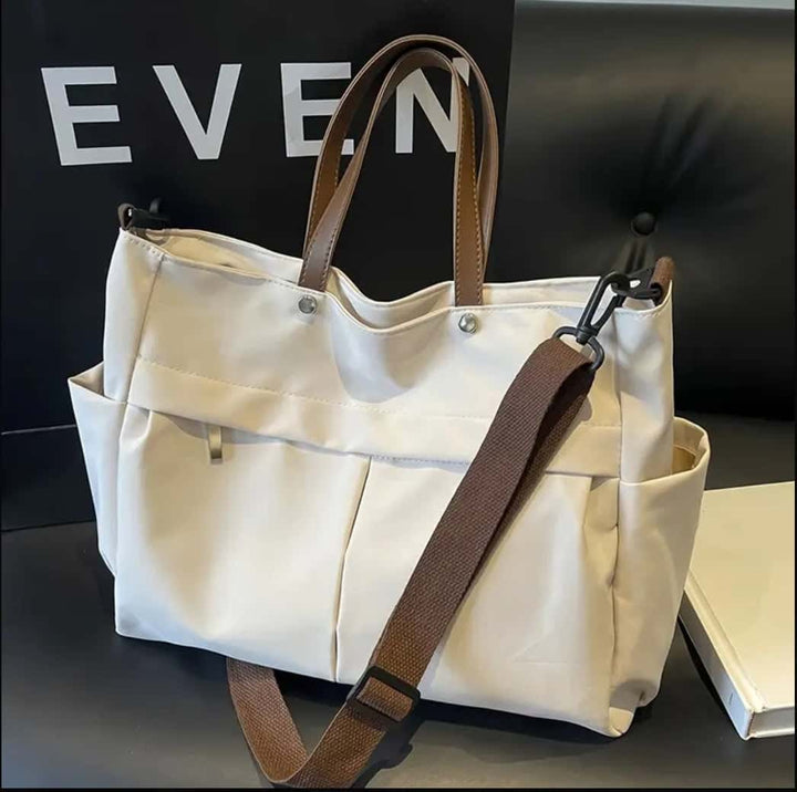 Nylon Tote bag - Quill