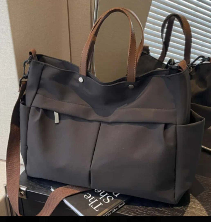 Nylon Tote bag - Quill