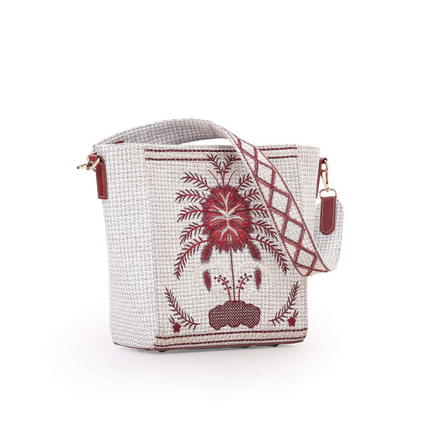 Crafted Canvas Tree Bag - Quill