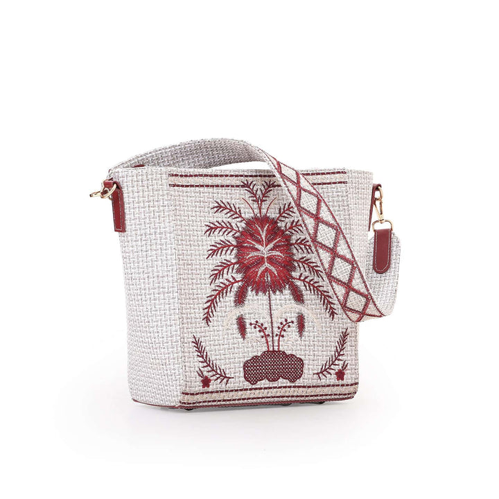 Crafted Canvas Tree Bag - Quill