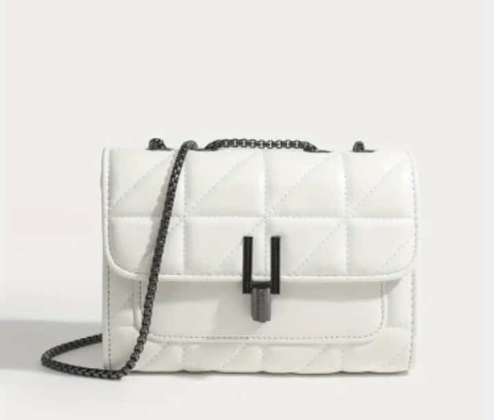 Luxe Quilted Handbag - Quill