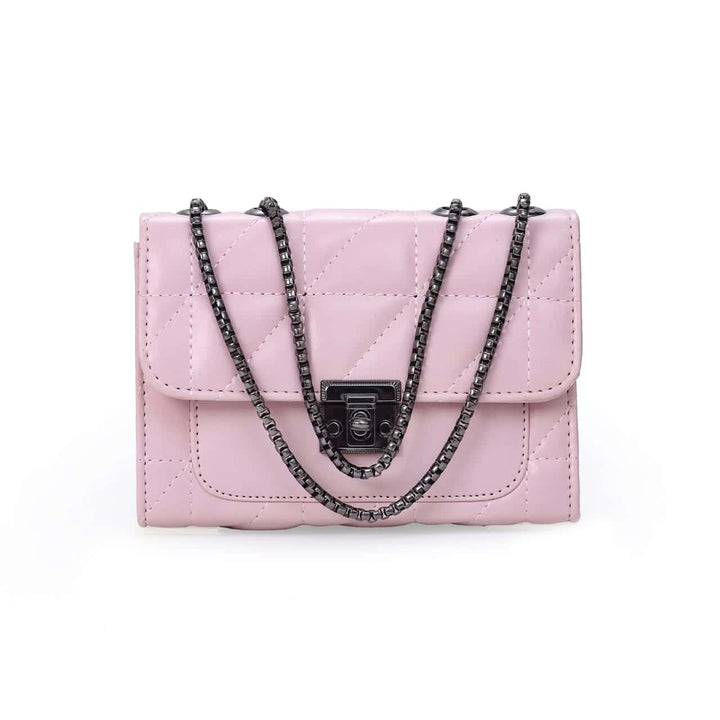 Luxe Quilted Handbag - Quill