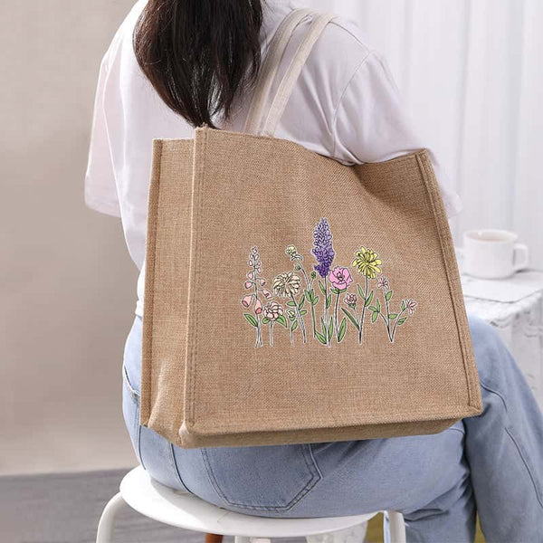 Blossom Khaki Tote - Quill