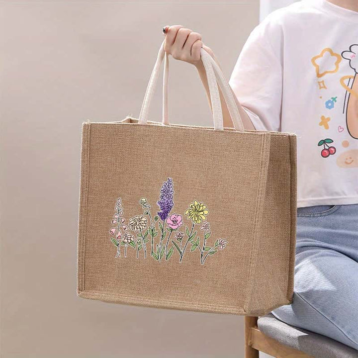 Blossom Khaki Tote - Quill