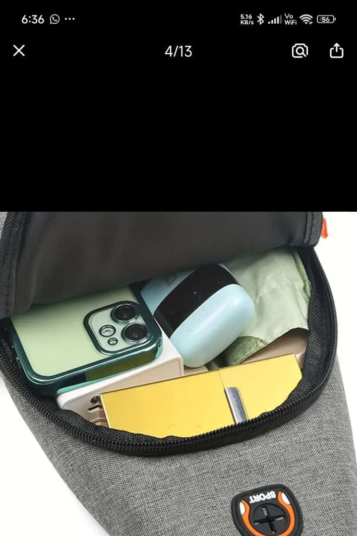 Nylon Sling Bag - Quill