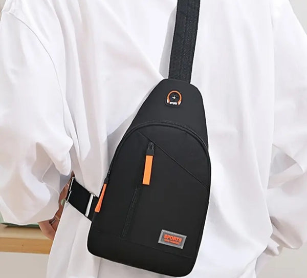Nylon Sling Bag - Quill