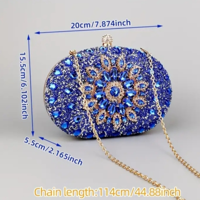 Sunflower Diamond Clutch - Quill