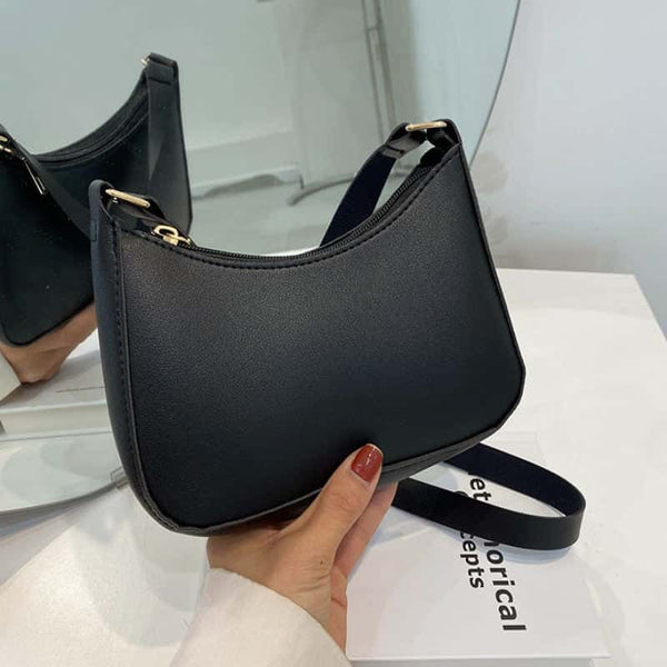 U Curve Handbag - Quill