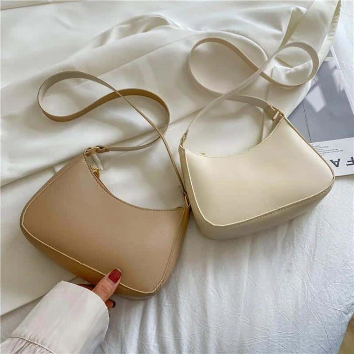 U Curve Handbag - Quill