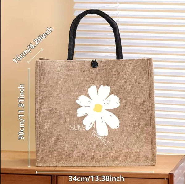 White Flower Khaki - Quill