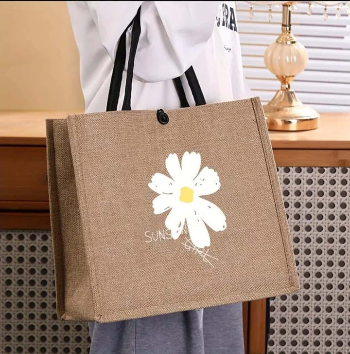 White Flower Khaki - Quill