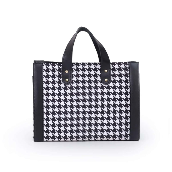 Zebra Style Tote - Quill