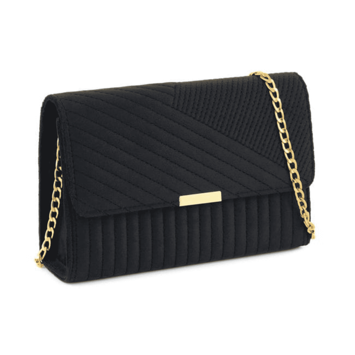 Line Embroidery Crossbody Bag - Quill