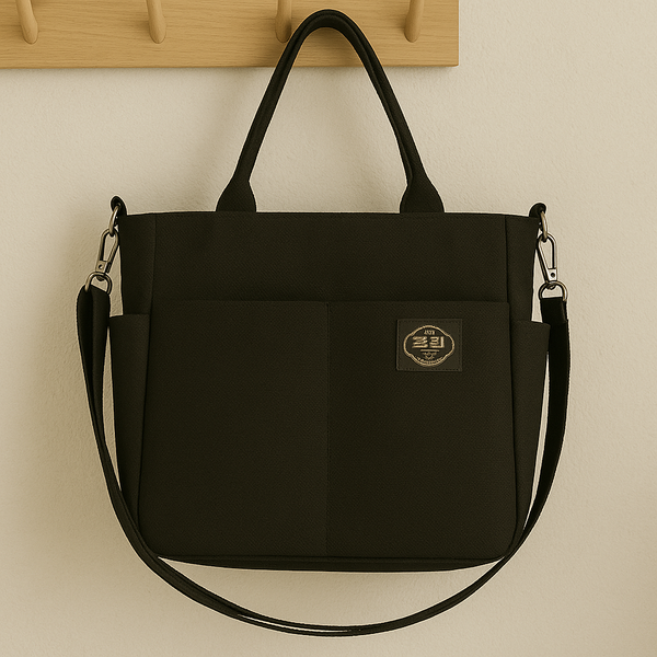 Canvas Shoulder Bag , Polyester lining