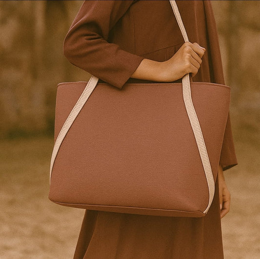 Stylish Liza Large Tote - Quill