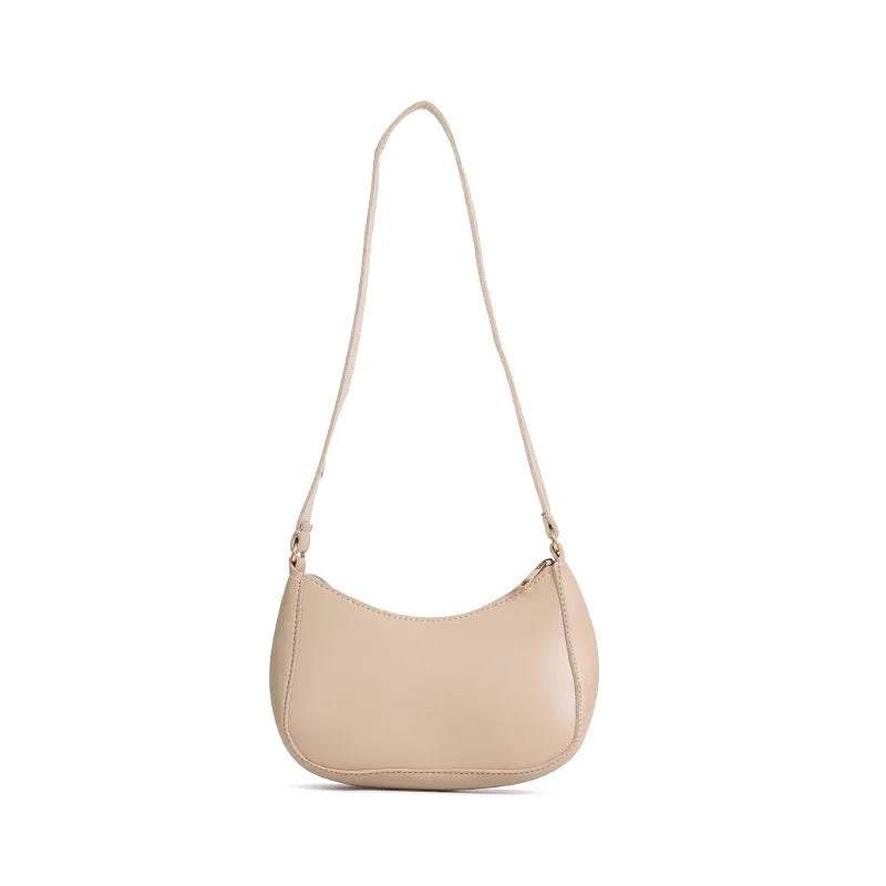 U Curve Hobo Handbag for Women | Shoulder Crossbody Bag | Quill Beige original product photo