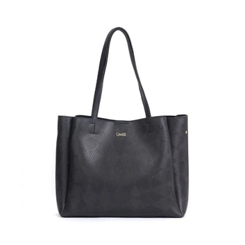 ZigZag Textured 2 Piece Tote Bag Set for Women | Handbag | Quill